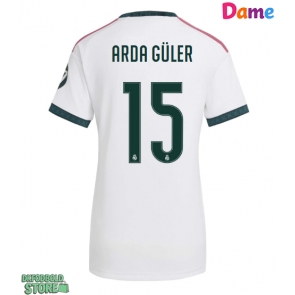 Real Madrid Arda Guler #15 Replika Hjemmebanetrøje Dame 2026-27 Kortærmet